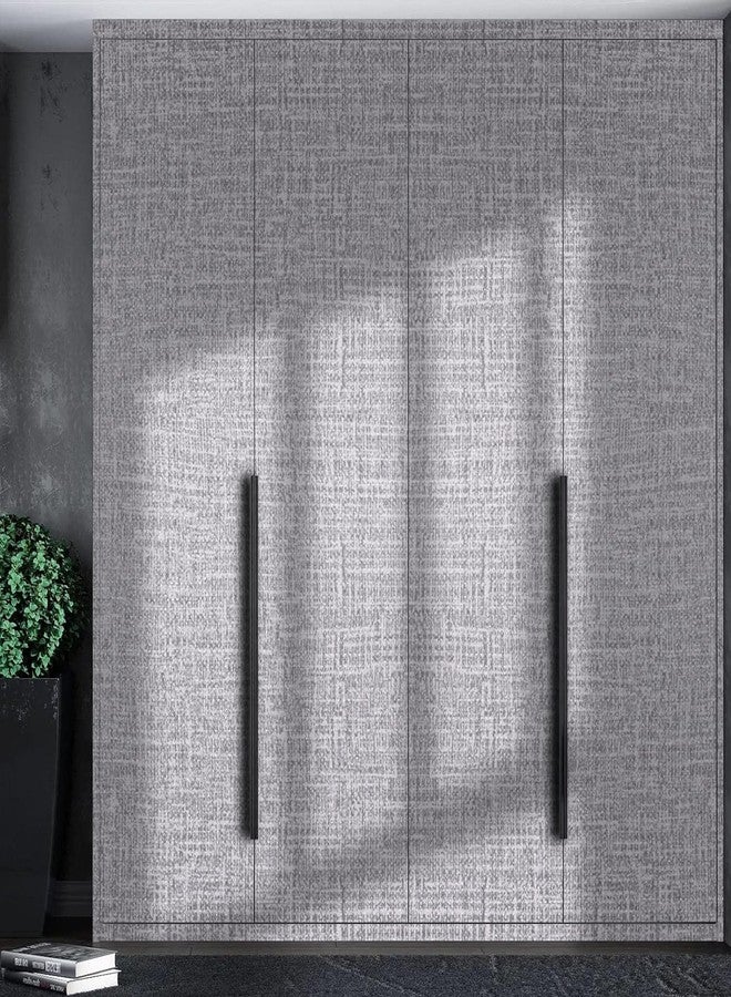 GREEWELT ورق جدران من قماش القش من GREEWELT | فينيل لاصق ذاتي الملمس | سهل التركيب والإزالة | ورق جدران ديكوري صديق للبيئة | 41 سم × 200 سم | تصميم مستوحى من الطبيعة - Image 3
